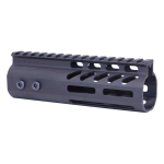 GunTEC - 6″ Ultra Lightweight Thin M-LOK Free Floating Handguard w/Monolithic Top Rail