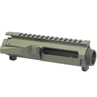 GunTEC AR-15 STRIPPED BILLET UPPER RECEIVER (ANODIZED GREEN)