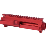 GunTEC AR-15 STRIPPED BILLET UPPER RECEIVER (ANODIZED RED)