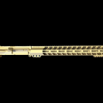 AR-15 15" Upper Rifle Combo Set - Cerakote Gold (MADE in the US)