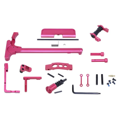 GunTEC AR-15 ACCENT KIT (ANODIZED ROSE)