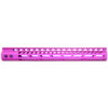 GunTEC – 15″ ULTRA LIGHTWEIGHT THIN M-LOK SYSTEM FREE FLOATING HANDGUARD WITH MONOLITHIC TOP RAIL (ANODIZED PINK)