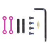 GunTEC – AR-15 Complete Anti-Rotation Trigger/Hammer Pin Set (Anodized Pink)