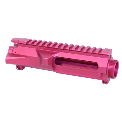 GunTEC AR-15 STRIPPED BILLET UPPER RECEIVER (ANODIZED ROSE)