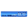 GunTEC 9″ “TRUMP SERIES” LIMITED EDITION M-LOK SYSTEM FREE FLOATING HANDGUARD W/MONOLITHIC TOP RAIL (ANODIZED BLUE)