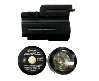 Red Laser Flashlight Combo