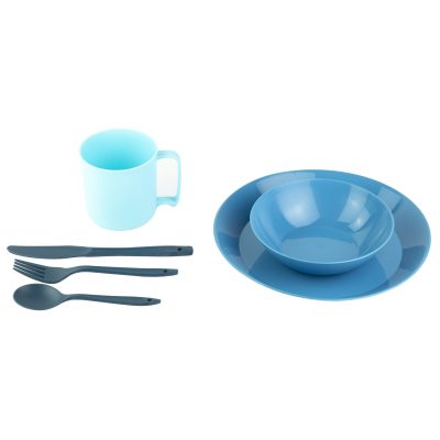 Ultimate Survival Technologies - PackWare Dish Set (Blue)