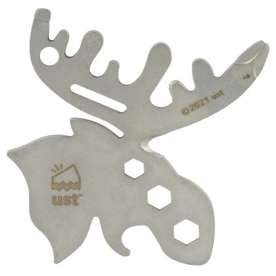 Ultimate Survival Technologies - Moose Tool, Multi Tool, Silver, Stainless Steel, Includes Carabiner