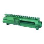 GunTEC AR-15 STRIPPED BILLET UPPER RECEIVER (ANODIZED IRISH GREEN)