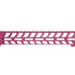 Rockfire AR-15 15" Slim M-LOK Handguard Free Float (MADE IN USA) Clamp-On N (Cerakote PINK)