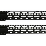 Rockfire AR-15 12" Slim M-LOK Handguard Free Float Honeycomb (MADE IN USA) Clamp-On (Two Styles)