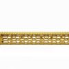 Rockfire AR-15 15″ M-LOK Handguard Honeycomb (MADE IN USA) Clamp-On N (Cerakote GOLD)