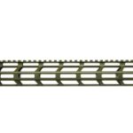 Rockfire AR-15 15" Slim M-LOK Handguard Free Float (MADE IN USA) Cerakote OD GREEN
