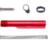 6-Position Mil-Spec Carbine Buffer Tube Kit – RED: