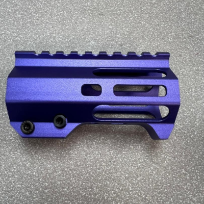 4'' AR-15 M-LOK Handguard w/Built-In Handstop Purple