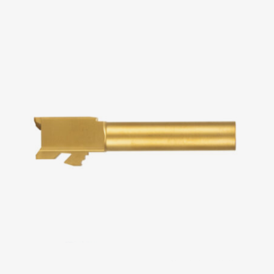 G19 Flush Crown Cut Barrel - Gold