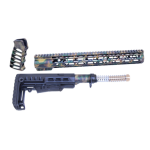 GunTEC - AR-15 AIR-LOK Series Limited Edition Complete Furniture Set (Shadow Forest Camo Finish)