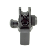 AR-15 Aluminum Fixed Rear Sight