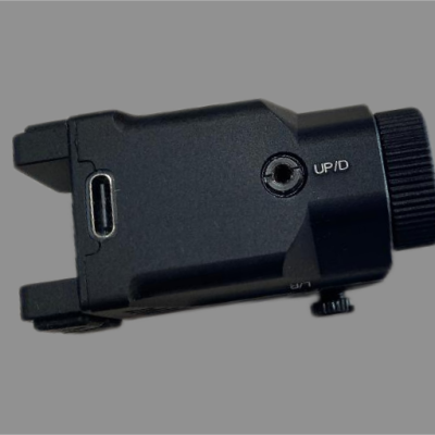 Tactical Flashlight & Laser Combo - Blue