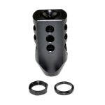 AR-15 (.223 Remington, 5.56x45mm NATO) 1/2"x28 Tanker Muzzle Brake