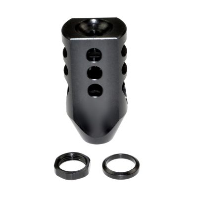 AR-15 (.223 Remington, 5.56x45mm NATO) 1/2"x28 Tanker Muzzle Brake