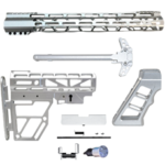 Rockfire - AR-15 Furniture Set w/Accent Kit - Silver