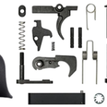 Ergonomic Finger Groove Grip & LPK - Black