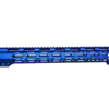 15” AR-15 M-LOK Handguard w/Built-In Handstop – Blue