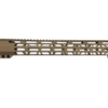 15” AR-15 M-LOK Handguard w/Built-In Handstop – FDE