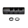 AR-15 1/2×28 Competition Grade Black Steel – Muzzle Brake