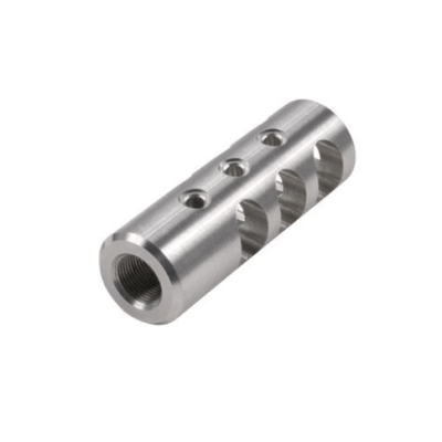 AR-15 1/2x28 Muzzle Brake - Stainless Steel