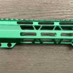 7” AR-15 M-LOK Handguard w/Built-In Handstop  - Irish Green