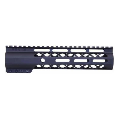 9″ AIR-LOK Series M-LOK Compression Free Floating Handguard with Monolithic Top Rail
