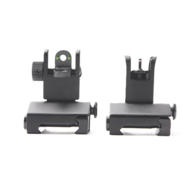 AR Spring-Loading Fiber Up Sights