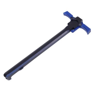 GunTEC - AR-15 Ambidextrous “Quick Engage” Charging Handle (Anodized Black with Colored Handles)