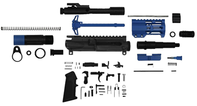 300 Blackout: 2-Tone Micro Build Kit - Cerakote Blue