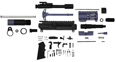 300 Blackout: 2-Tone Micro Build Kit - Cerakote Purple