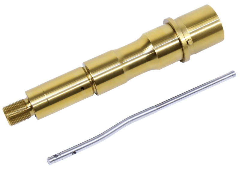 GunTec - 5.5″ 5.56mm 1:5 Twist Contour 4150 Barrel with Gas Tube (High Polish Tin Coated) - Image 2