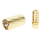 GunTec - AR-15 Muzzle Comp with QD Blast Shield (24K Gold Plated)