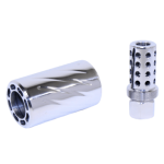 GunTec - AR-15 Muzzle Comp with QD Blast Shield (High Polish)