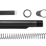AR-15 Carbine Buffer Tube Kit with Flat Wire Recoil Spring & H2 Buffer