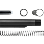 AR-15 Carbine Buffer Tube Kit with Flat Wire Recoil Spring & H3 Buffer