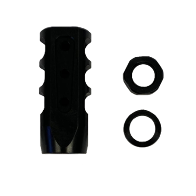 AR-15 .223/5.56 Tanker Muzzle Brake (Black Oxide)