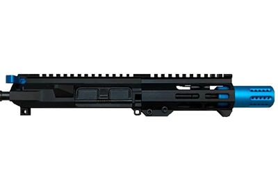 6" 2-Tone Micro Complete Upper Receiver - Blue
