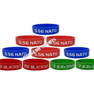 5.56 NATO, 300 Blackout & 7.62x39mm Mag Marking Band (10 Pack)