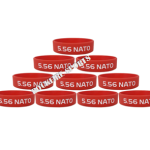 5.56 NATO Red Mag Marking Band (10 Pack)