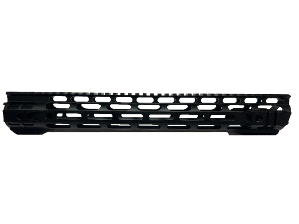 15" AR-15 Free Float M-LOK Handguard (Front and Rear Side Quad Rail w/QD Points) - Image 2