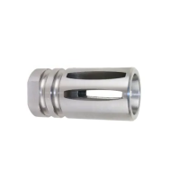 A2 Birdcage Flash Hider – Stainless Steel (5.56/.223) with Crush Washer