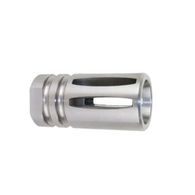 A2 Birdcage Flash Hider - Stainless Steel (5.56/.223) with Crush Washer